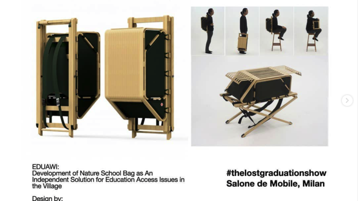 Tiga Karya Mahasiswa Prodi Desain Produk FSRD ITB Dipamerkan di Milan