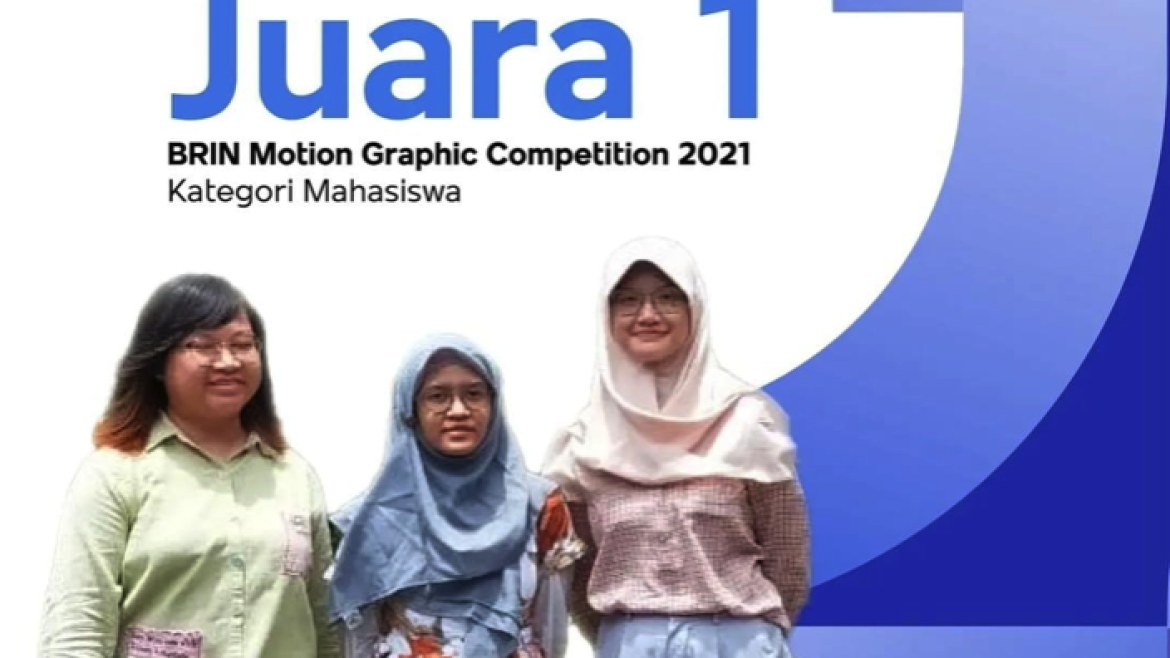 Tim DKV ITB Raih Juara I BRIN Motion Graphic Competition 2021