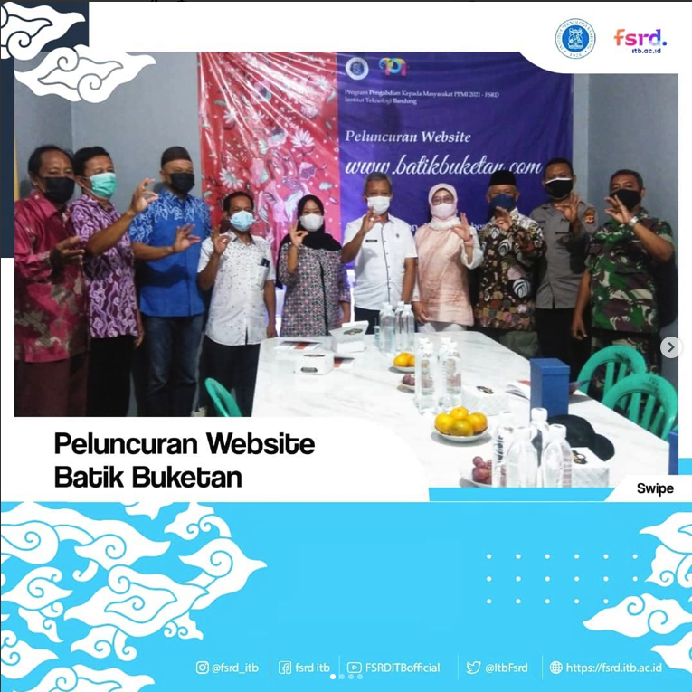Buketan Batik Website Launch
