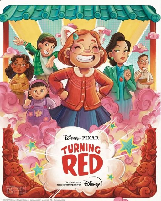 ITB Visual Communication Design Student Designed the Disney “Turning Red” Movie Poster