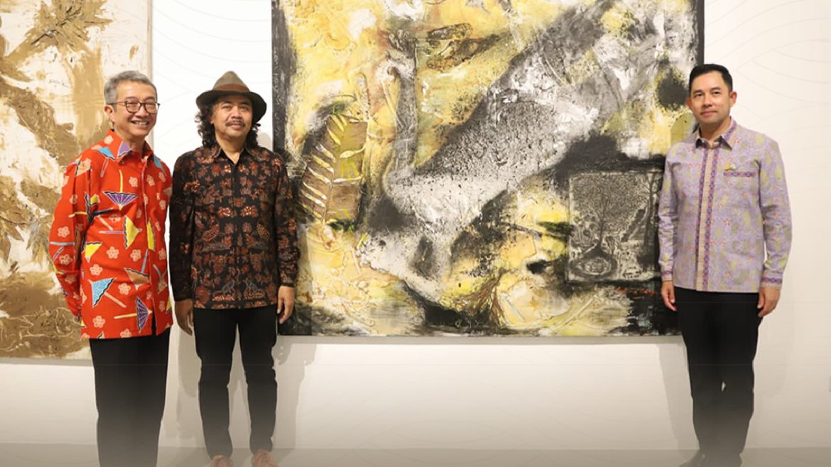 Dr. Tisna Sanjaya, M.Sch. Painting Exhibition at Thailand National Gallery