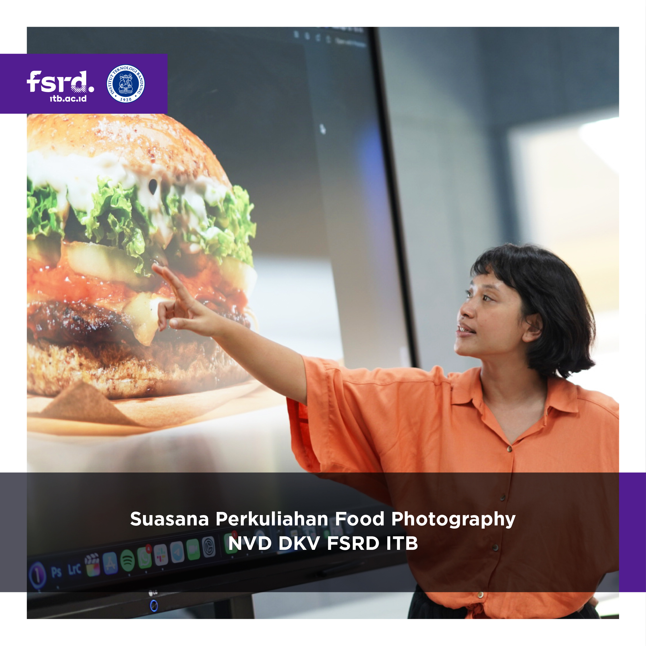 Applied Photography “Food Photography” in Digital Visual Narration (NVD) Program