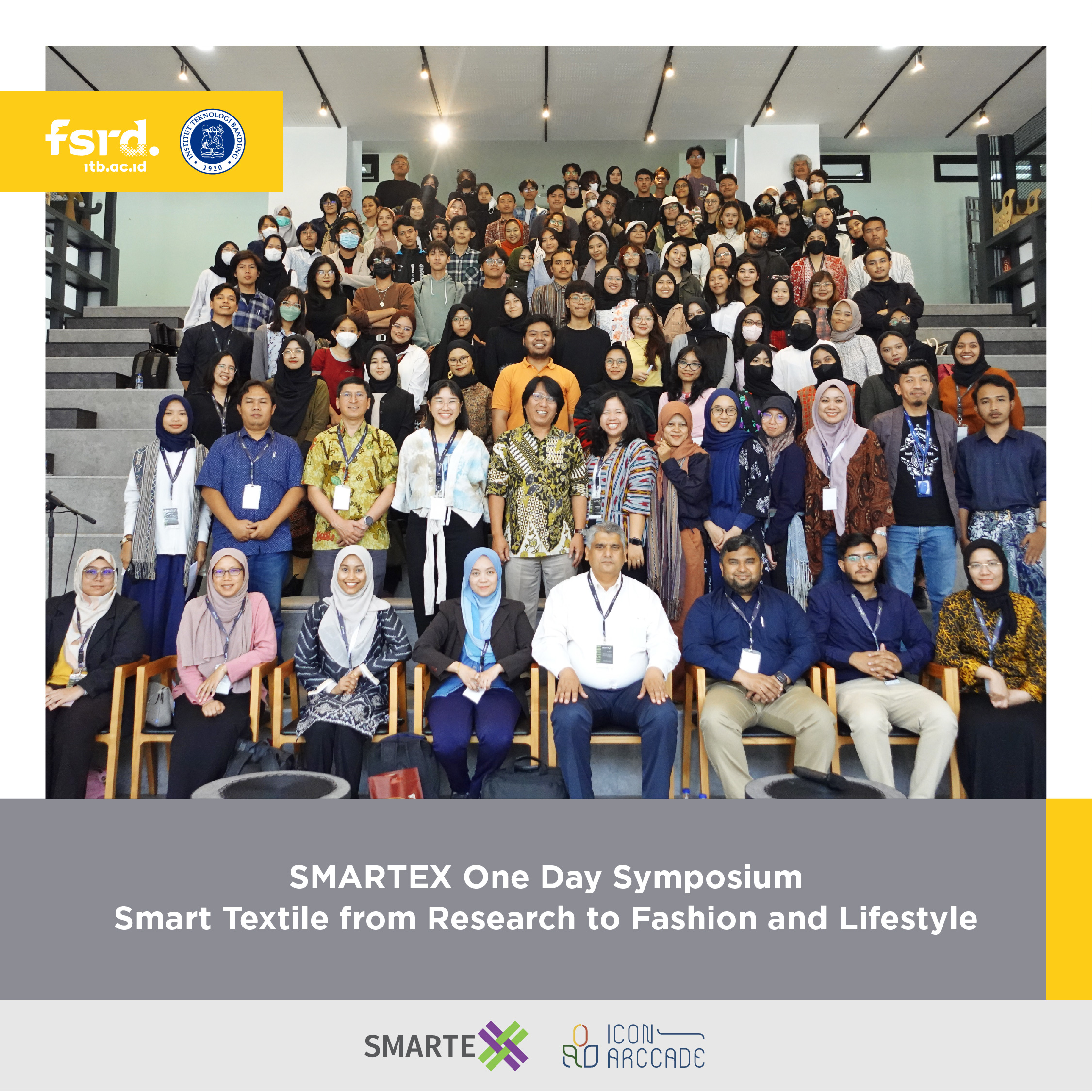 SMARTEX One Day Symposium “Smart Textile from Research to Fashion and Lifestyle”