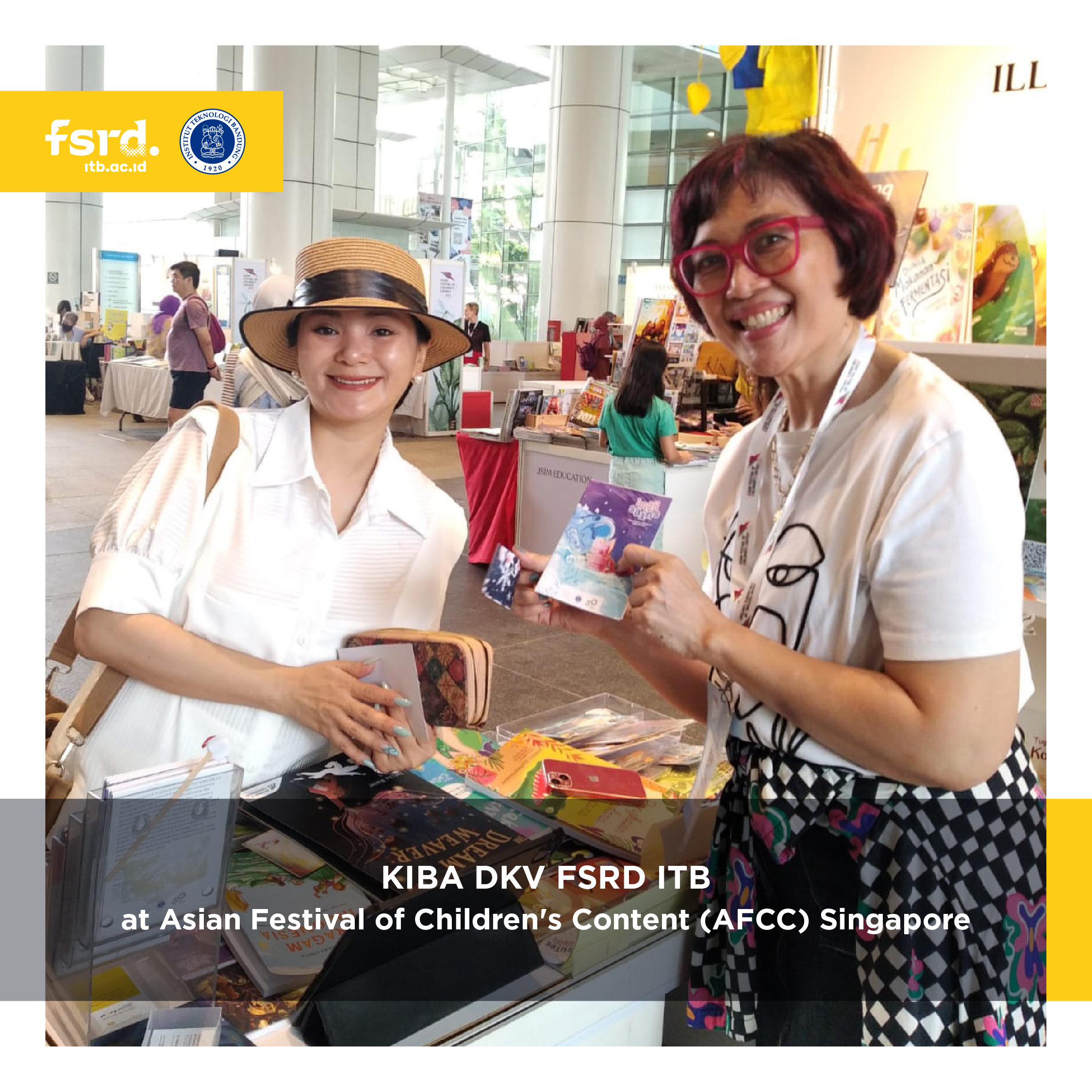 KIBA ITB International Exhibition at the Asian Festival Children’s Content, Singapore 2023