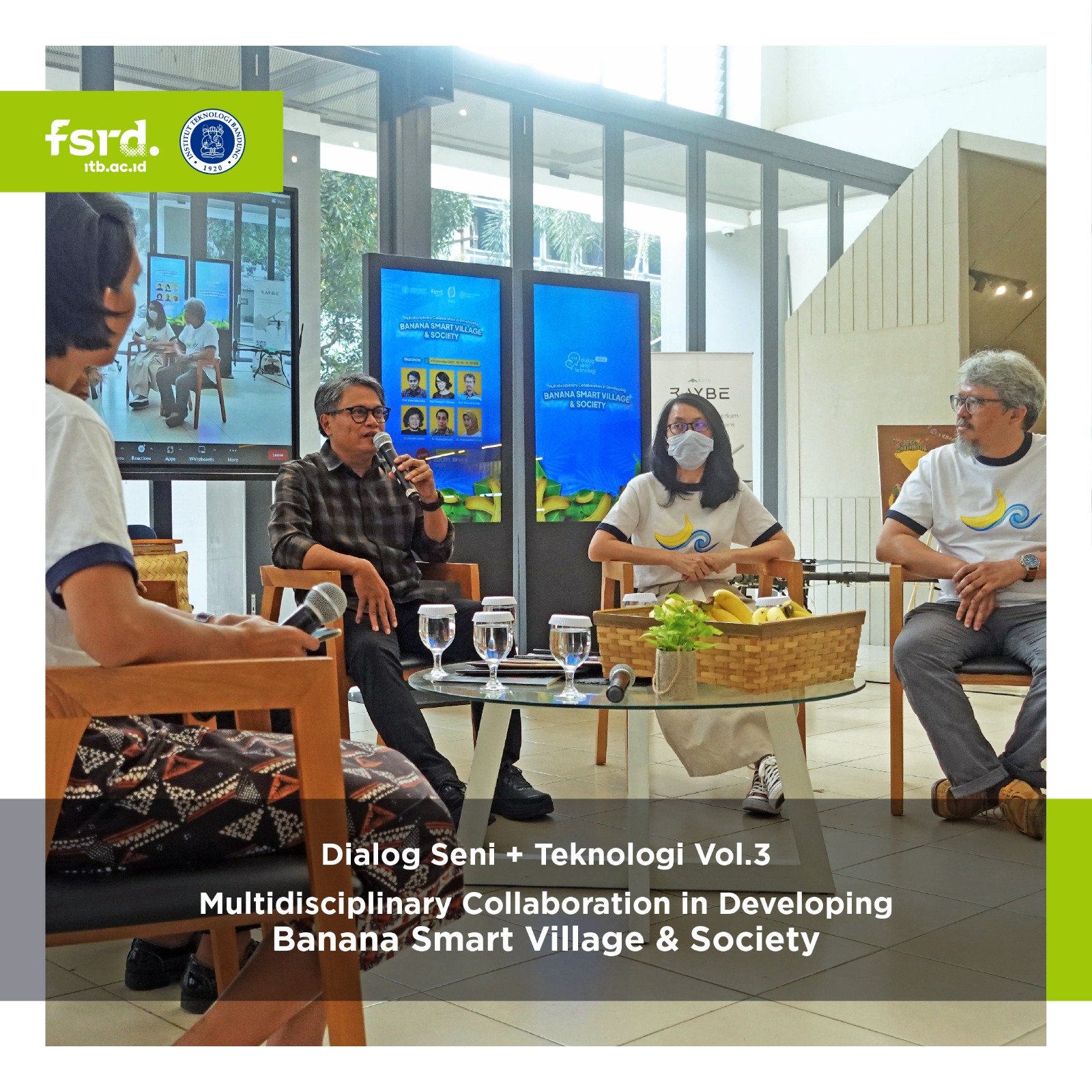 Dialog Seni dan Desain Vol. 3 “Multidisciplinary Collaboration in Developing Banana Smart Village & Society”