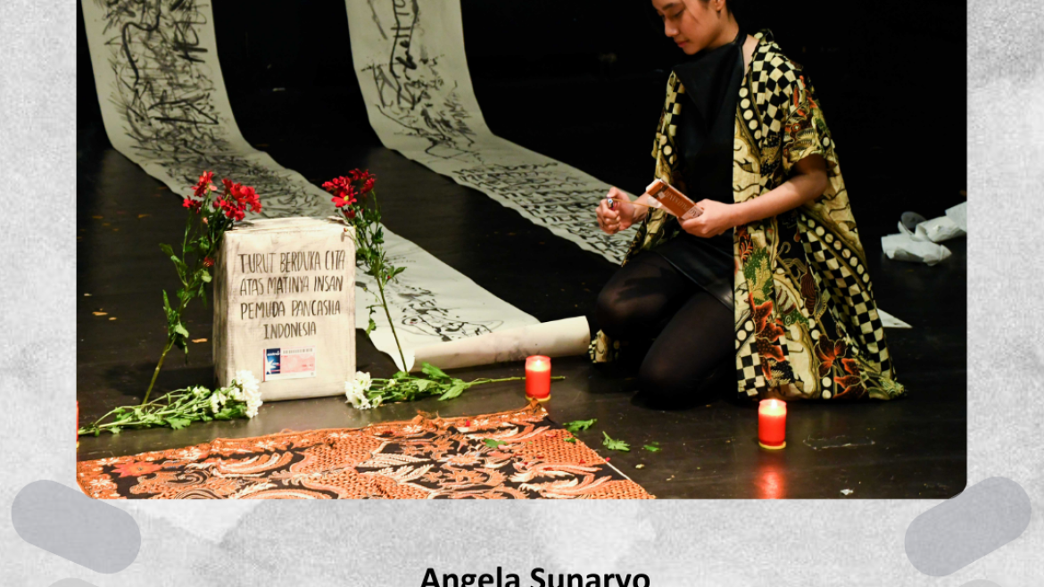 Angela Sunaryo Visual Art Student FSRD ITB “KEROKAN 2024: Unveiling The Healing Art” 