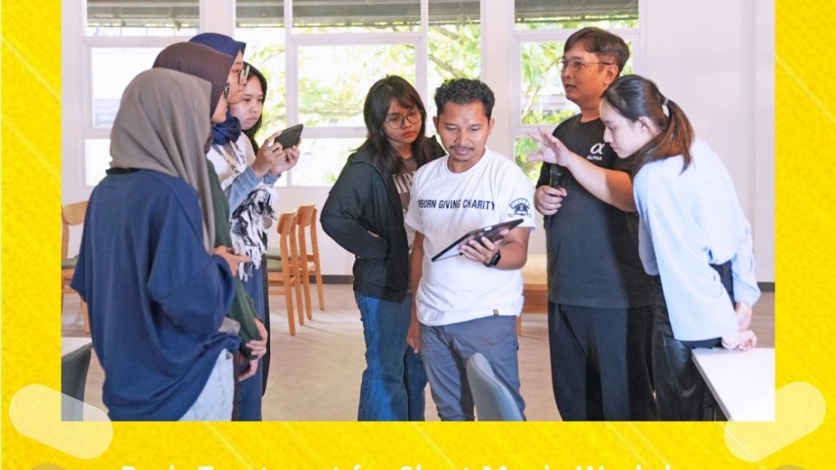 Basic Treatment for Short Movie Workshop with Yopie Gunawan (Professional Videographer)