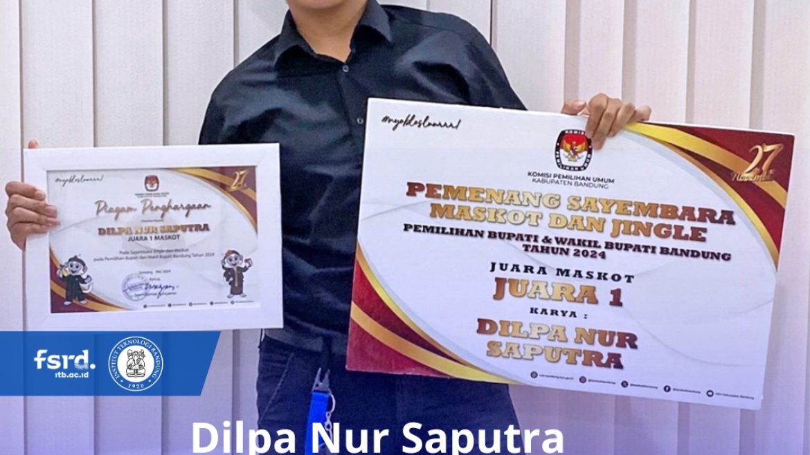 Dilpa Nur Saputra (Interior Design Student, FSRD ITB)1st Winner Bandung Regency KPU Mascot Competition