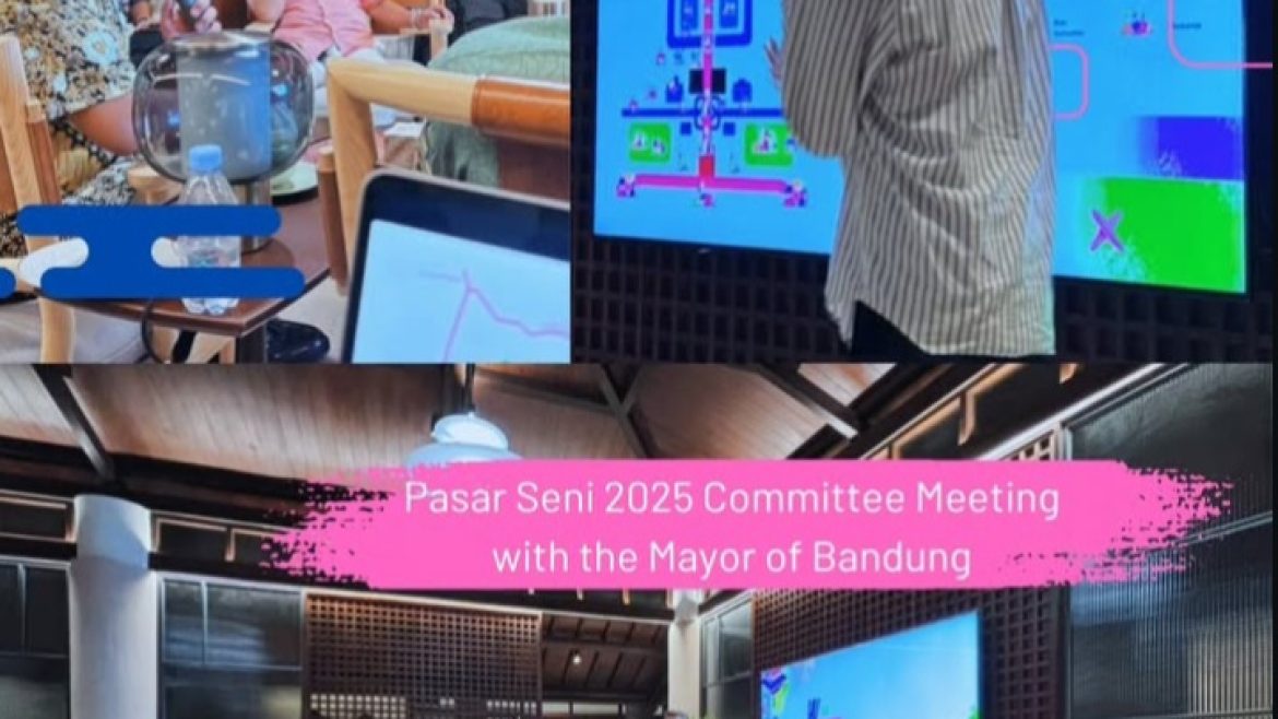 Pasar Seni 2025 Committee Meeting with the Mayor of Bandung